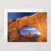 Turret Arch, Arches National Park, Utah, VS Briefkaart (Voorkant / Achterkant)