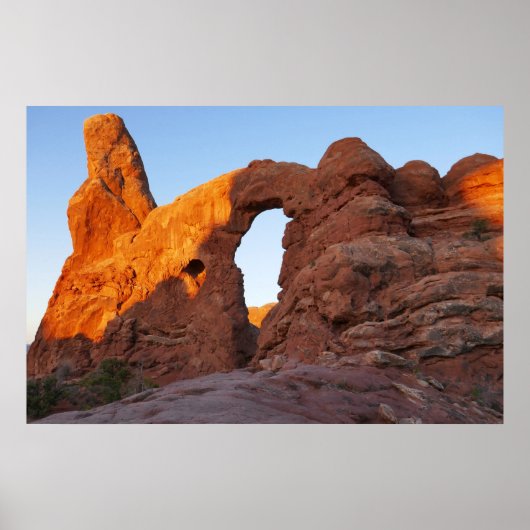 Turret Arch bij zonsopgang II Poster (Voorkant)