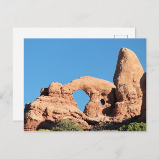 Turret Arch in Arches National Park, Moab UT Briefkaart (Voorkant / Achterkant)