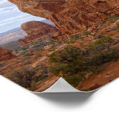 Turret Arch in Arches National Park, Utah Poster (Hoek)