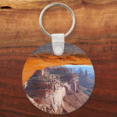 Turret Arch in Arches National Park, Utah Sleutelhanger (Achterkant)