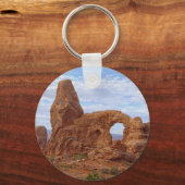 Turret Arch in Arches National Park, Utah Sleutelhanger (Voorkant)