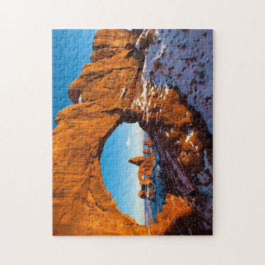 Turret Arch Utah. Legpuzzel (Verticaal)