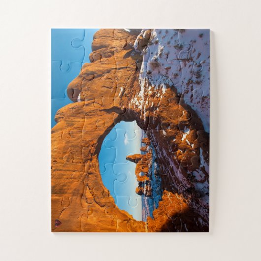 Turret Arch Utah Legpuzzel (Verticaal)