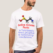 Turritopsis Dohrnii Jellyfish - Science Fact T-shirt (Voorkant)