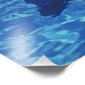 Tursiops truncatus foto afdruk (Hoek)