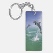 Tursiops truncatus sleutelhanger (Voorkant Links)