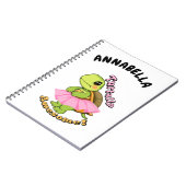 Turtaal geweldige, speel op aangepaste woorden notitieboek (Linkerzijde)