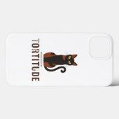 Turtelmoedige Fun Cat Hoesje voor Telefoon (Achterkant (horizontaal))