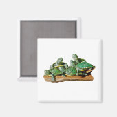 Turtle Afbeelding Magnet (Voorkant / Achterkant)