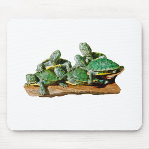 Turtle Afbeelding Mousepad Muismat