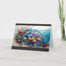 Turtle art / Schildkröte Kunst