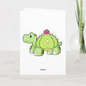 Turtle as Cactus Kaart (Achterkant)