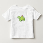 Turtle as Cactus Kinder Shirts (Voorkant)