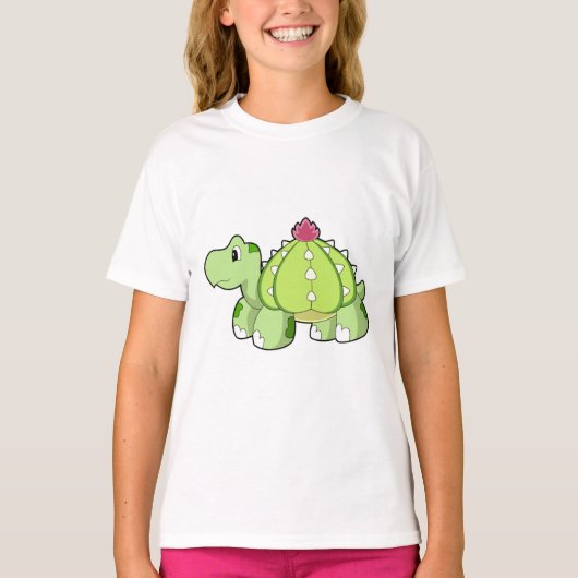 Turtle as Cactus T-shirt (Voorkant)