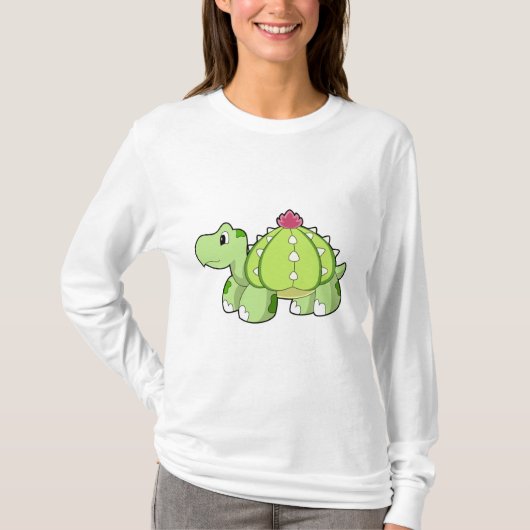 Turtle as Cactus T-shirt (Voorkant)