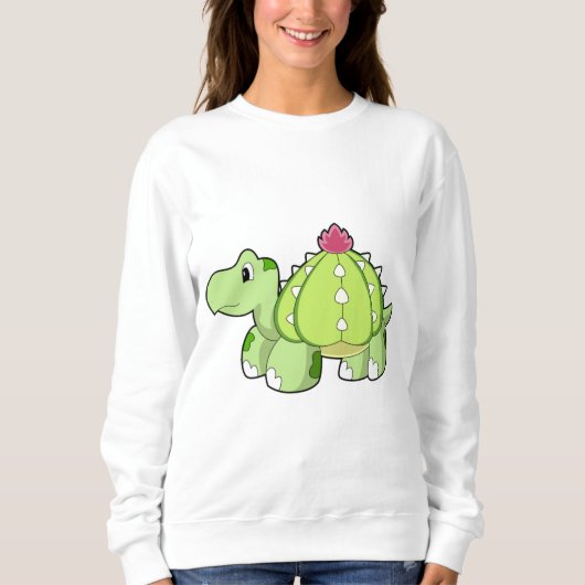 Turtle as Cactus Trui (Voorkant)