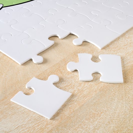 Turtle as Hairdresser with Scissors Legpuzzel (Zijkant)