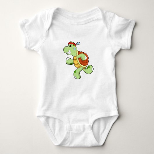 Turtle as Runner Romper (Voorkant)