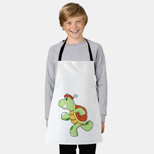 Turtle as Runner Schort (Gedragen)
