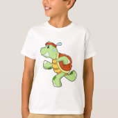 Turtle as Runner T-shirt (Voorkant)
