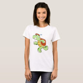 Turtle as Runner T-shirt (Voorkant volledig)