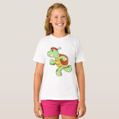 Turtle as Runner T-shirt (Voorkant volledig)