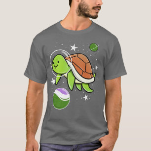 Turtle Astronaut Genderqueer Pride T-shirt