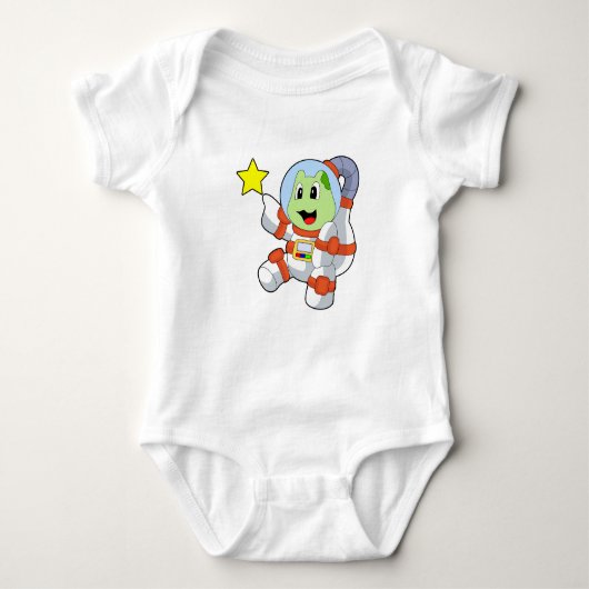 Turtle Astronaut Space Romper (Voorkant)