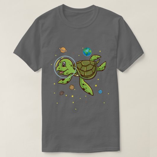 Turtle Astronaut Turtle Lover for Turtle Animal T-shirt (Design voorkant)