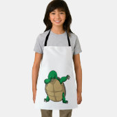 Turtle at Hip Hop Dance Dab Schort (Insitu)
