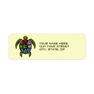 Turtle Ba-Gua Etiket