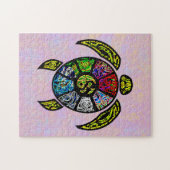 Turtle Ba-Gua Legpuzzel (Horizontaal)