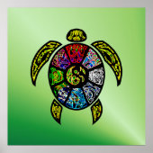 Turtle Ba-Gua Poster (Voorkant)
