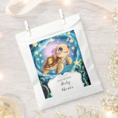 Turtle Baby Shower Bedankzakje (Geknipt)