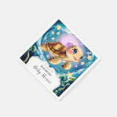 Turtle Baby Shower Servet (Hoek)