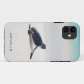 Turtle Beach Journey Gepersonaliseerde naam | Natu Case-Mate iPhone Case (Achterkant (horizontaal))