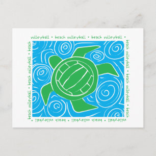 Turtle Beach Volleyball Briefkaart