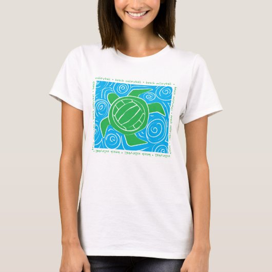 Turtle Beach Volleyball T-shirt (Voorkant)