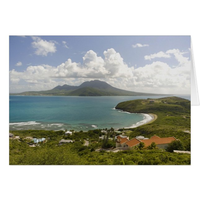 Turtle Beach, zuidoost schiereiland, St Kitts, (Voorkant Horizontaal)