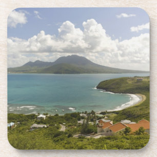 Turtle Beach, zuidoost schiereiland, St Kitts, Drankjes Onderzetter