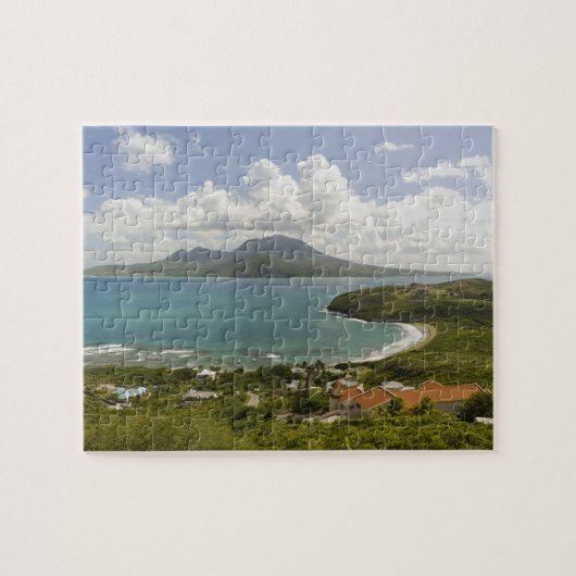 Turtle Beach, zuidoost schiereiland, St Kitts, Legpuzzel (Horizontaal)
