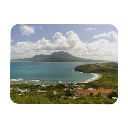 Turtle Beach, zuidoost schiereiland, St Kitts, Magneet (Horizontaal)
