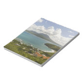 Turtle Beach, zuidoost schiereiland, St Kitts, Notitieblok (Linkerzijde)