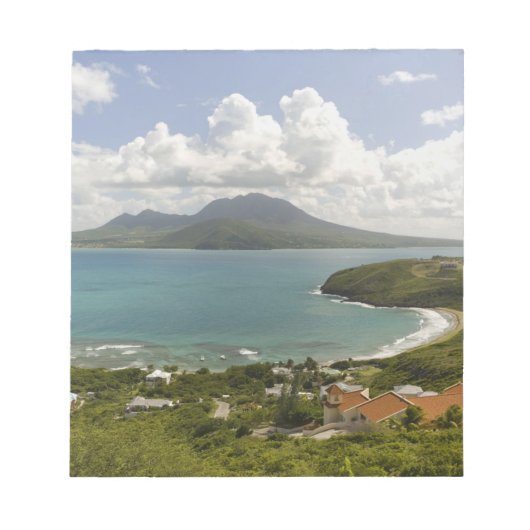 Turtle Beach, zuidoost schiereiland, St Kitts, Notitieblok (Voorkant)