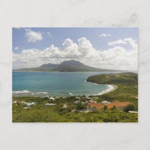 Turtle Beach, zuidoostelijk schiereiland, St Kitts Briefkaart