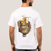 TURTLE, Bemanningsagent, 1775 T-shirt (Achterkant)