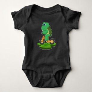 Turtle Bicycle Romper