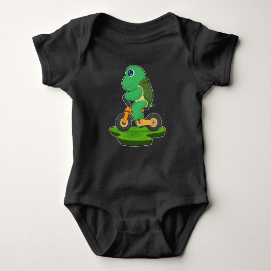 Turtle Bicycle Romper (Voorkant)