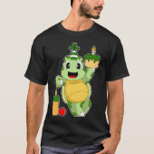 Turtle Birthday Cricket T-shirt (Voorkant)